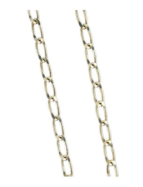 CADENA PLATA FIGARO P043800034