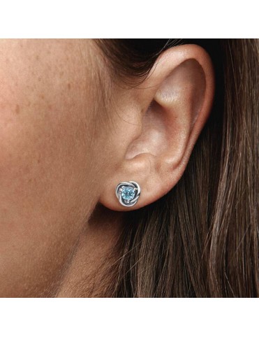 Pendientes Pandora de Botón Círculo Eternity Marzo 292334C09