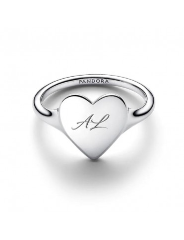 Anillo Pandora Corazón Grabable 193988C00-52