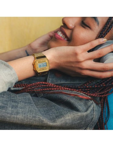 RELOJ CASIO ICONIC A168WG-9EF