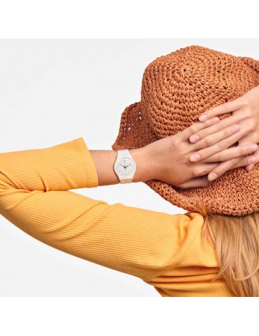 Reloj SWATCH White Bishop SO28W106-S14