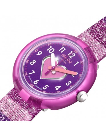 Reloj FLIK FLAK Stripy Glitter FPNP127