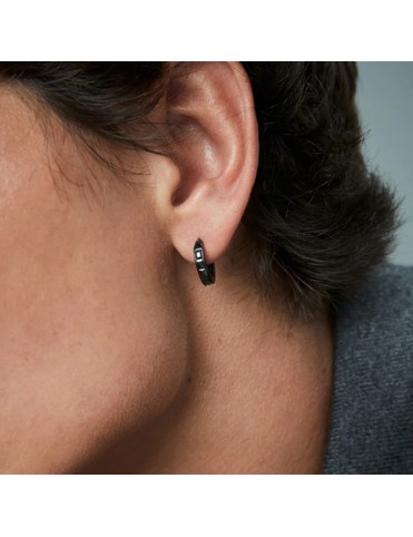 Pendientes Viceroy Hombre Acero Criolla con Colgante 14339E01010