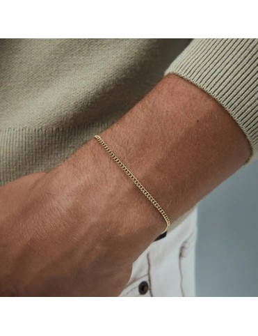 Pulsera Viceroy Hombre Acero Dorado Cadena 14341P01012