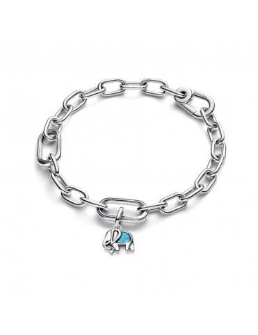 Charm Pandora Mini Colgante Elefante Azul Turquesa 793858C01