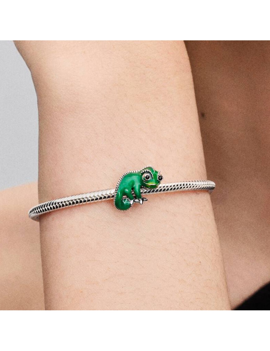 Pascal Pandora Charm Pandora Pascal de Enredados de Disney que cambia de color 793983C01