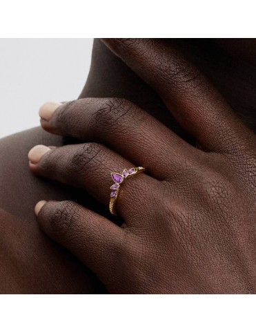 Anillo Pandora Tiara de la Reina Anna de Frozen de Disney 164135C01-50