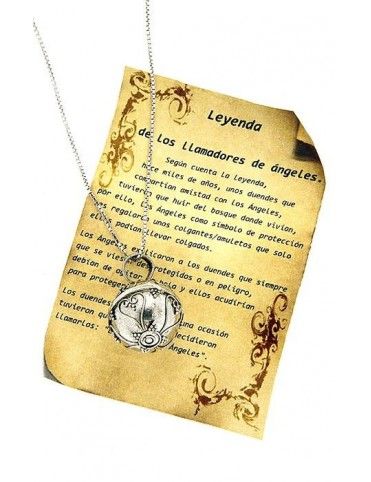 COLGANTE LLAMADOR DE ANGEL PLATA MUJER 17/131