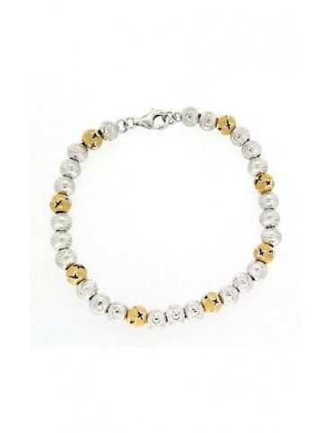 PULSERA PLATA BICOLOR MUJER 1BBCD