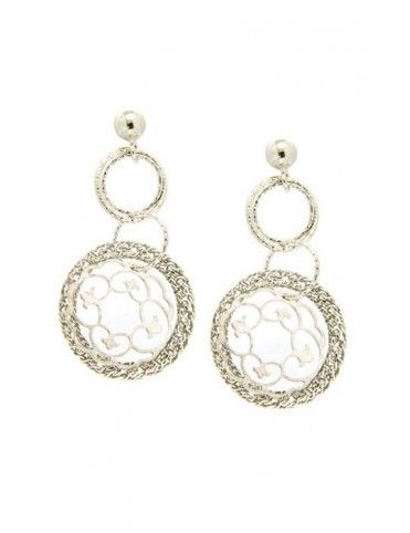 PENDIENTES PLATA MUJER OR YCDT