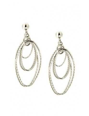 PENDIENTES PLATA MUJER OR P4CD