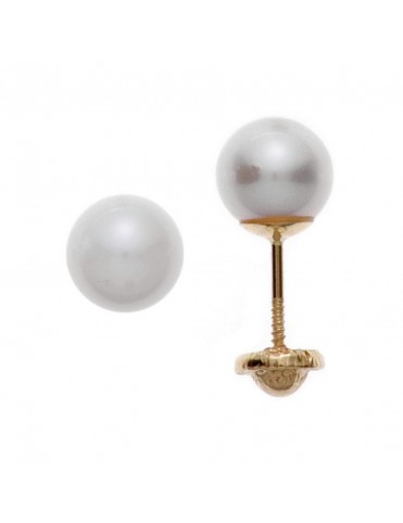 Pendientes Oro Perla...