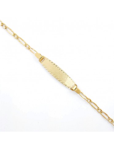 Pulsera Oro con Chapa...