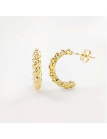 Pendientes Oro Medio Aros...