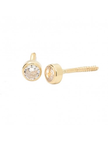 Pendientes Eles Oro 9kts...