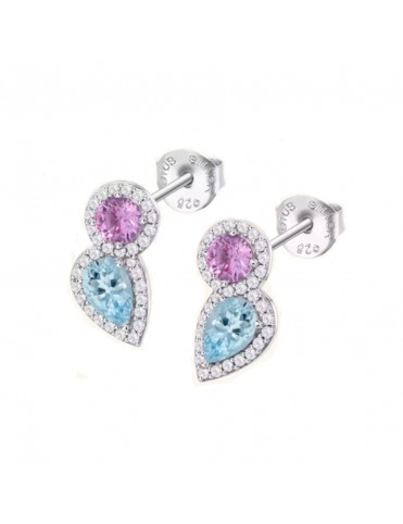 Pendientes Lotus Silver...