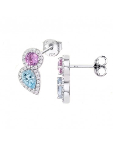 Pendientes Lotus Silver Colors LP3841-4/1