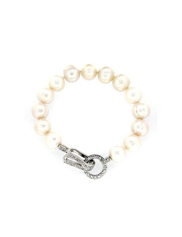 PULSERA PERLAS 10-11MM MUJER HB1852