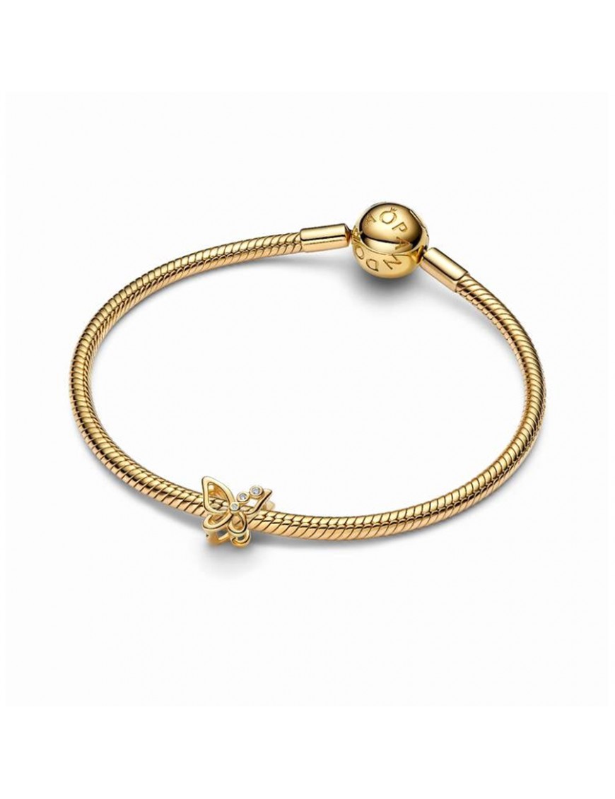 Charm Pandora Mariposa Filigrana Oro 14k | Marjoya