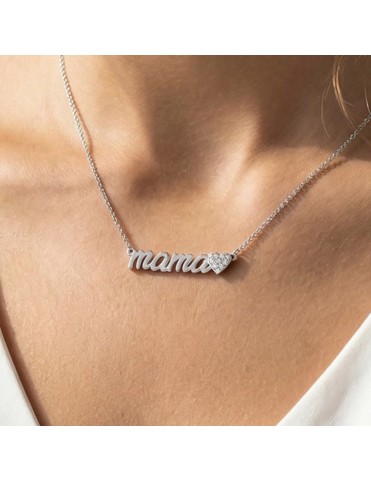 Collar Lotus Silver Mamá LP1808-1/1
