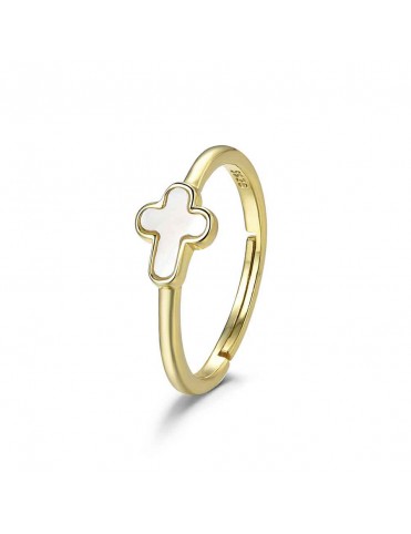 Anillo Abierto Cruz...