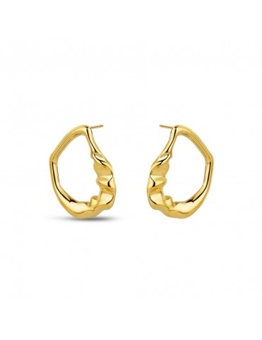 Pendientes Acero Chapado...
