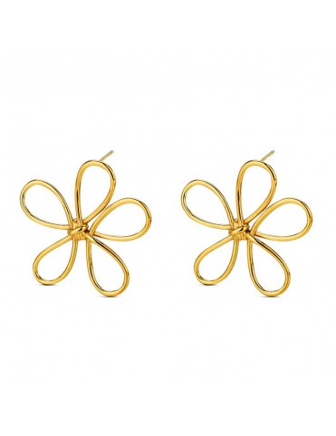 Pendientes Acero Chapado...