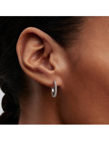 Pendientes Pandora de Aro Mini Brillantes 294649C01