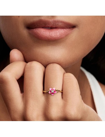 Anillo Pandora Flor de Vaiana de Disney 163844C01-56