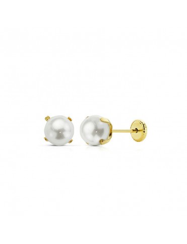 Pendientes Oro Perla con...