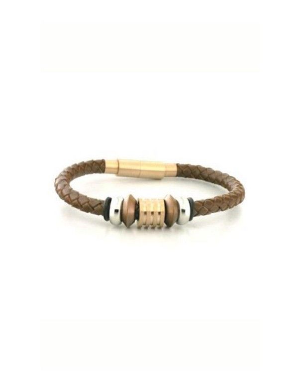PULSERA ADOLFO DOMINGUEZ ACERO HOMBRE AD0307