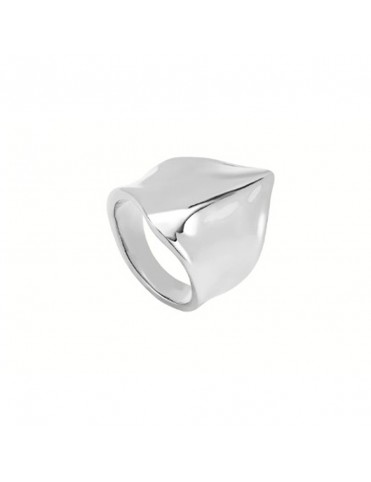 Anillo UNOde50 Mantarraya Bañado Plata | Colección Ser Majestuosa ANI0812MTL00015