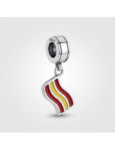 Charm Bandera España Plata de Ley 925 9118531