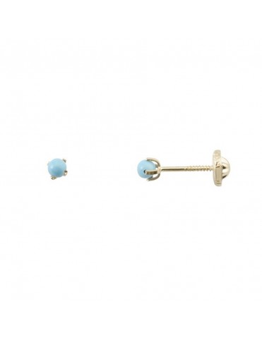 Pendientes Bebé Oro 18K y...