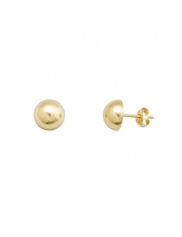 Pendientes Oro Bola Lisa...