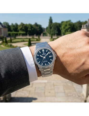 Reloj Festina Hombre Swiss Made Classic Steel Azul F20100/4