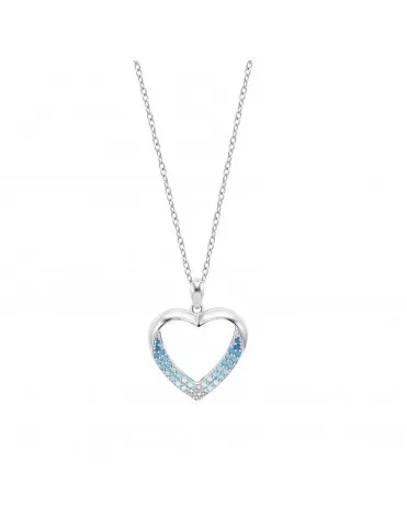 Collar Lotus Silver Corazón...