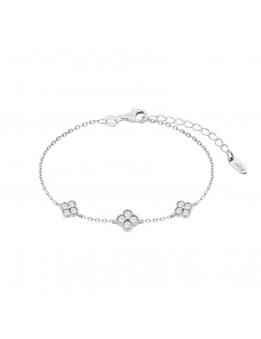 Pulsera Lotus Silver Tres...