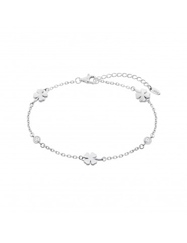 Pulsera Lotus Silver Trébol...