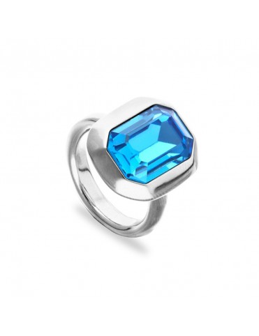 Anillo UNOde50 Bañado Plata...