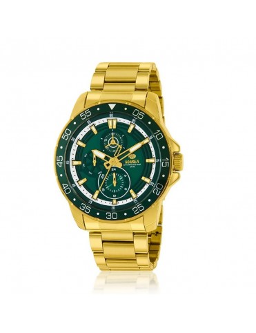Reloj Marea Hombre Dorado...