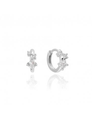 Pendientes Aro Plata de Ley...