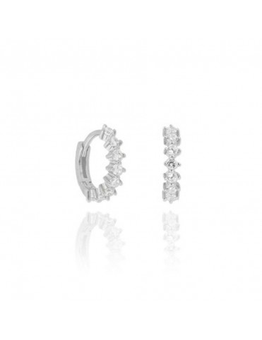 Pendientes Aro Plata de Ley...