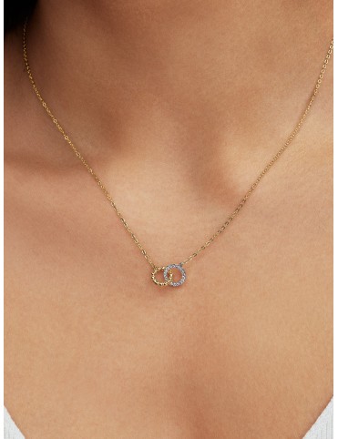 Collar Pandora Signature 45cm Círculos Entrelazados 364825C01-45