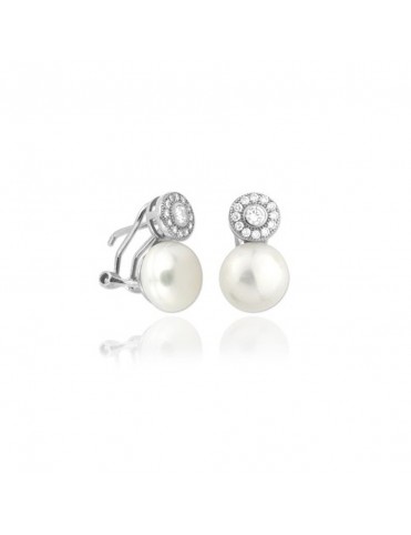 Pendientes Plata de Ley con...
