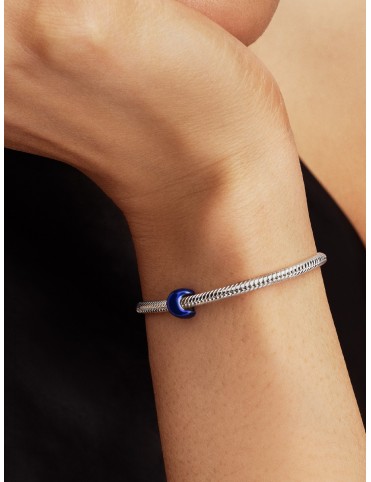 Charm Pandora Moments Mini Luna Azul 794784C01