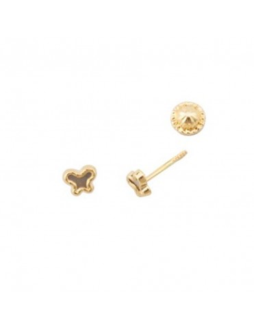 Pendientes Oro 18K Mariposa...