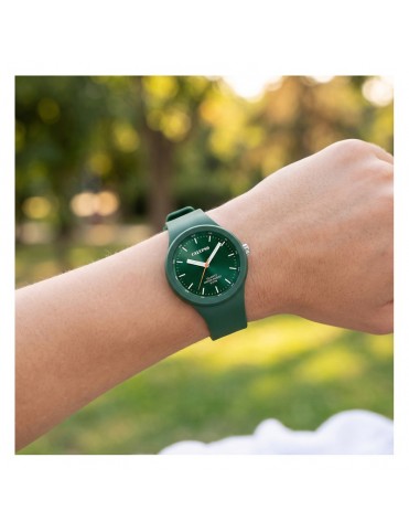 Reloj Calypso Esfera y Correa de Caucho Verde para Hombre K6072/3