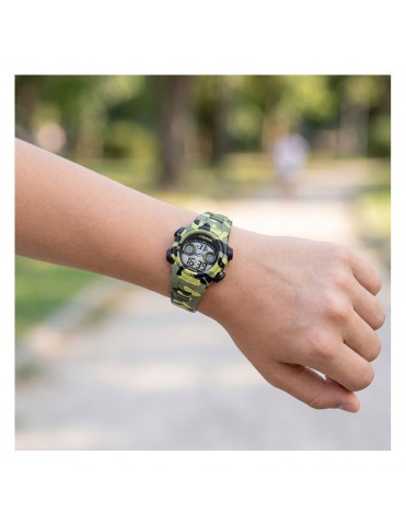 Reloj Calypso Digital Correa de Caucho Verde para Niño K6074/1