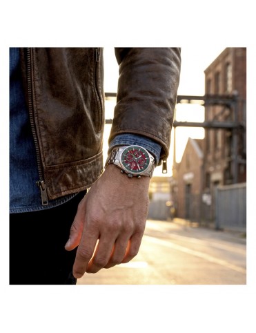Reloj Lotus Acero Esfera Roja para Hombre 19084/4
